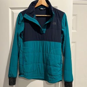 The North Face snap pullover